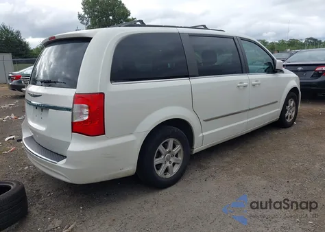 2012 Chrysler Town & Country Touring из США, поврежденный, VIN 2C4RC1BGXCR133809